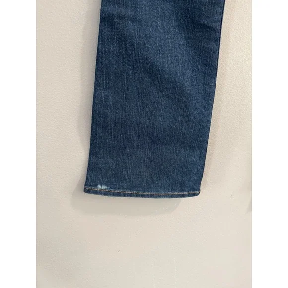 True Religion Becky Bootcut Jeans Petite Dark Wash Denim USA Made Size 26 - Picture 7 of 14
